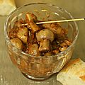 Champignons à la grecque (au cuisine companion moulinex)