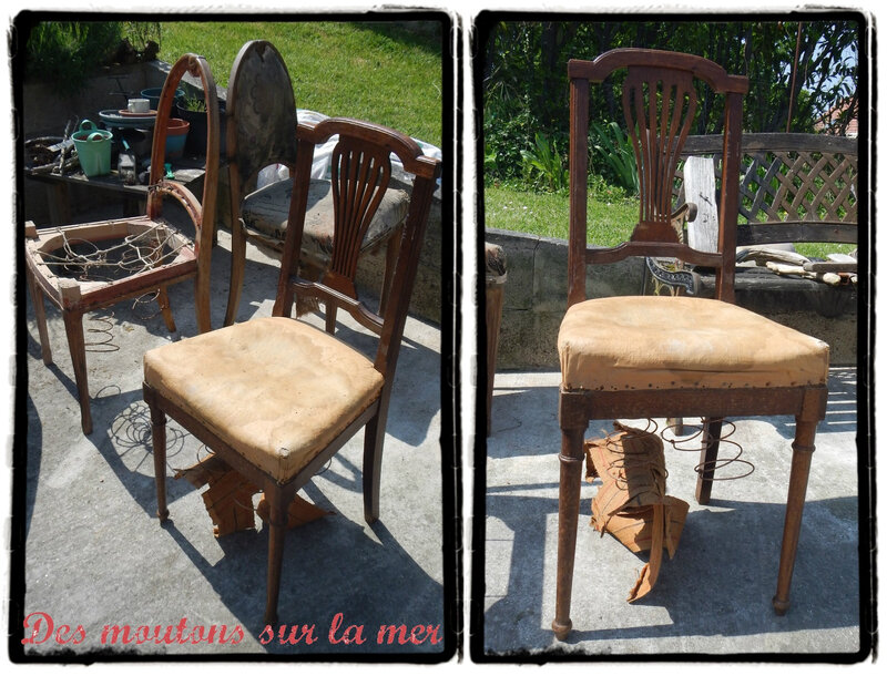 chaises wax