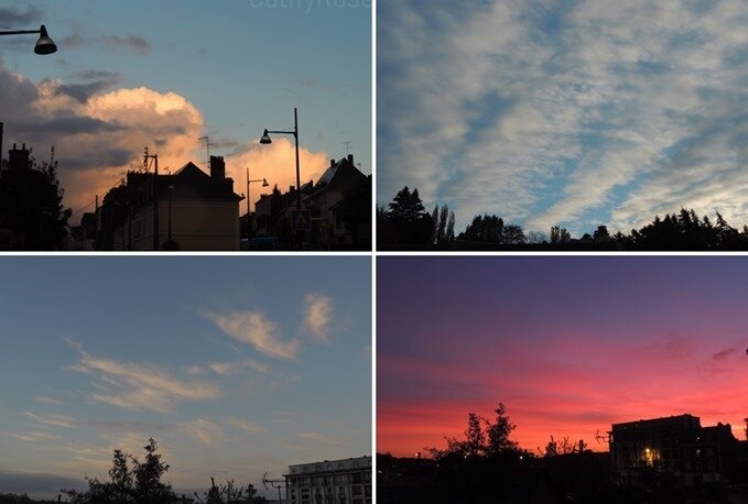 ciels de la semaine
