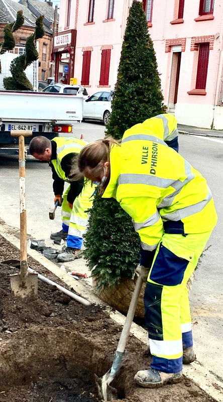 FLEURISSEMENT 2022 ESPACES VERTS LÉO BLUM terrassement