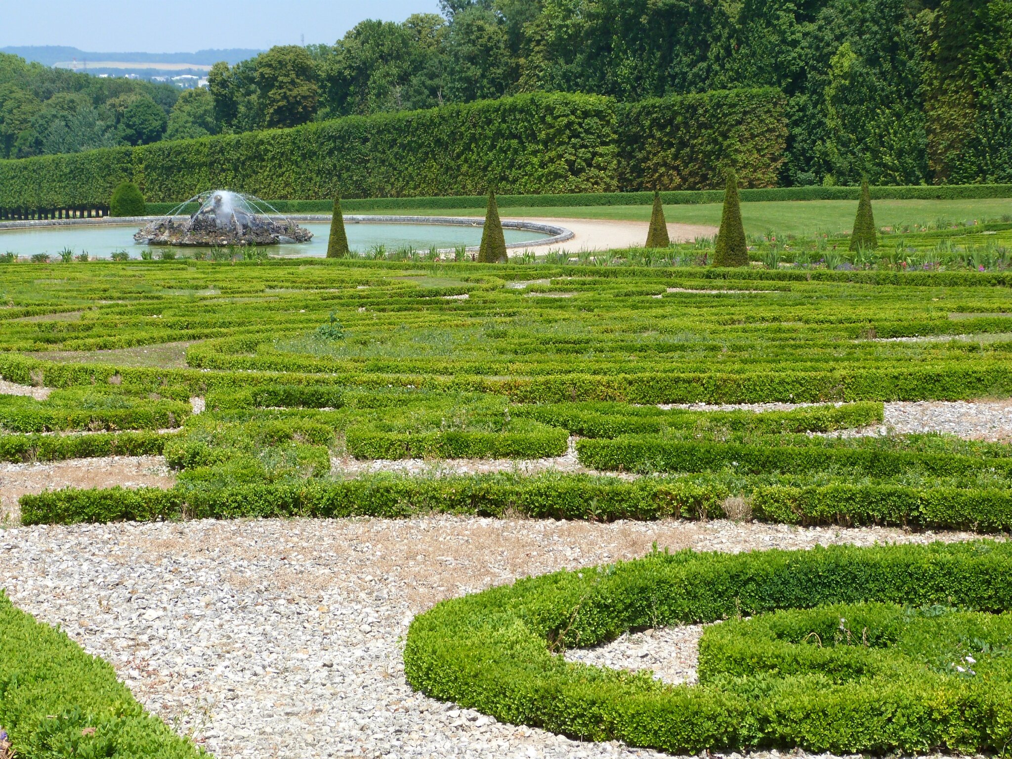Parc du Château de ChampssurMarne Océan de fleurs Parc du Château de ChampssurMarne Océan de fleurs