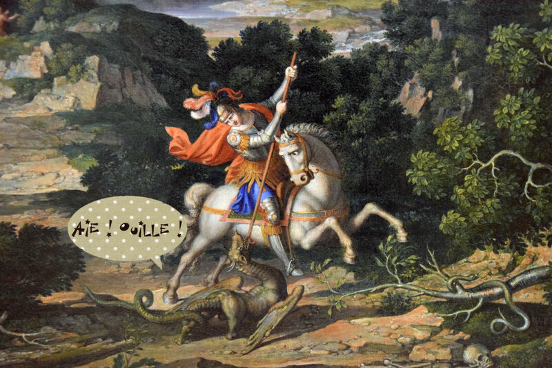 1718-32 Saint-Georges et le dragon (Münich) ouille