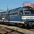 BB 67607 bleue (+67489 bleue), dépôt de Bordeaux