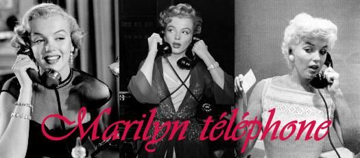 album Marilyn téléphone