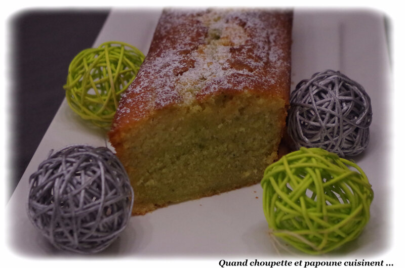 Cake A La Pate De Pistache Et Puree Noix De Coco Quand Choupette Et Papoune Cuisinent