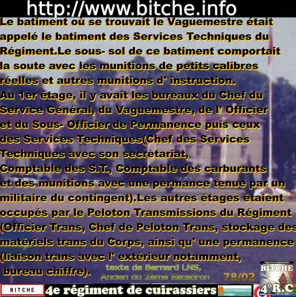 _ 0 BITCHE SERVICE TECHNIQUE du REGIMENT 002