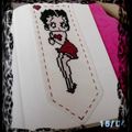 Marque page betty boop