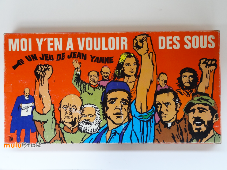 Moi Y En A Vouloir Des Sous Jean Yanne Jeu de société MOI Y'EN A VOULOIR DES SOUS (1973) de Jean Yanne