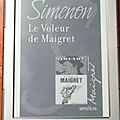 Le voleur de maigret, simenon