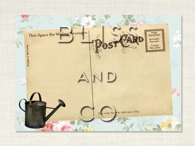 Transfert tissu textile Bliss and Co n°8