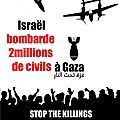 Des sanctions contre israël pour arrêter le massacre dans la bande de gaza