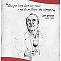 Jean carmet : vins et cochonnailles à bourgueil.