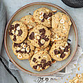 Cookies au chocolat & sucre complet 