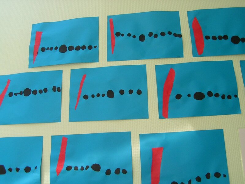 190_Composition abstraite_A la manière de Bleu II de Miro (3)