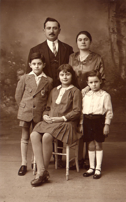 1931, la famille Renaud