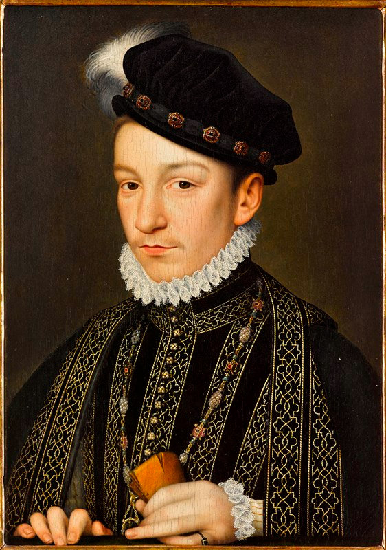 Francois-Clouet-Portrait-of-Charles-IX-King-of-France-resize