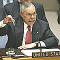Colin powell, grand général et piètre politique