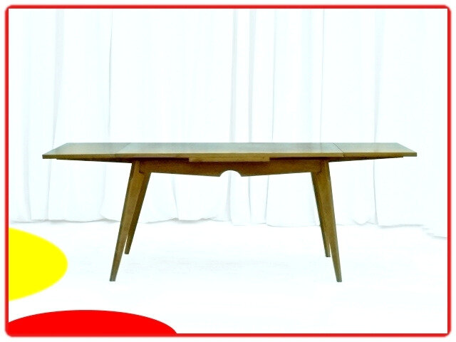 table de repas vintage pieds compas (17)