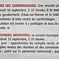 Saint-gence : week-end des 16 et 17 septembre 2017