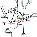 situation géographique de Charrey sur Saône