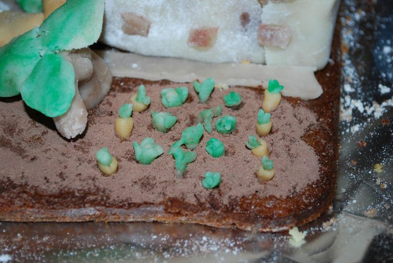 Peau D âne En Glisse Un Dans Son Gateau maison de pépé en gâteau - sandrine dans tous ses états