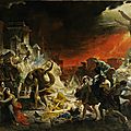 Le dernier jour de Pompéi Karl Brullov