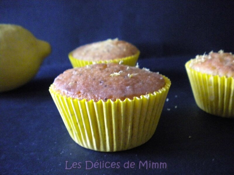 Petits muffins au citron et au pavot 5