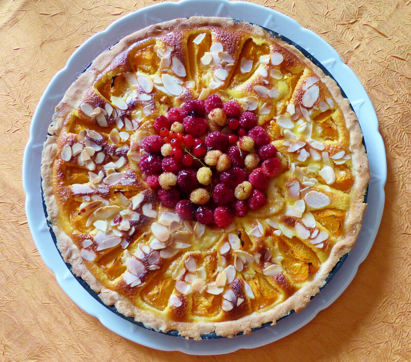 tarte aux abricots