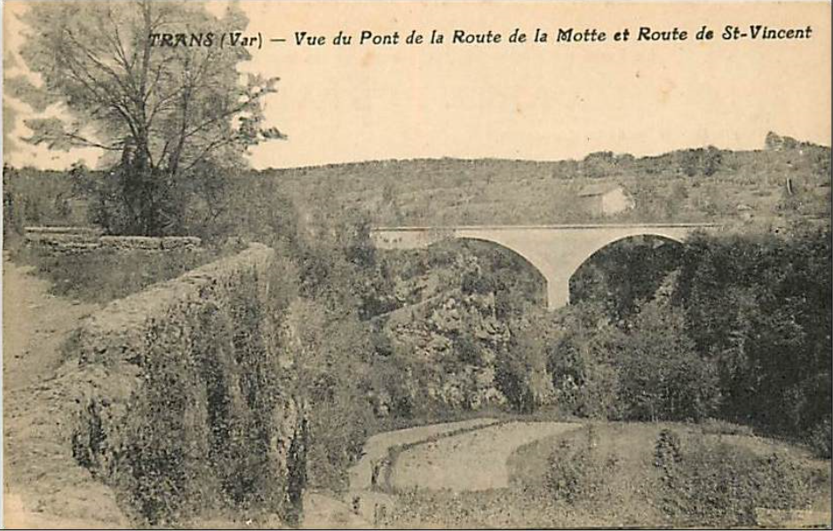 Trans-Vue du Pont de la route de La Motte