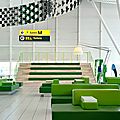 Schiphol salon depart lounge 4 par tjep.