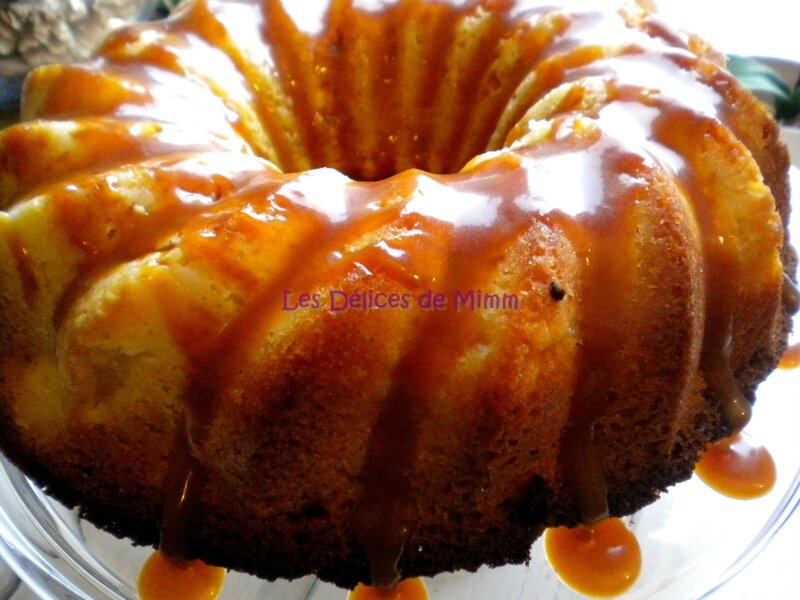 Gateau De L Avent Aux Pommes Et Au Caramel Les Delices De Mimm