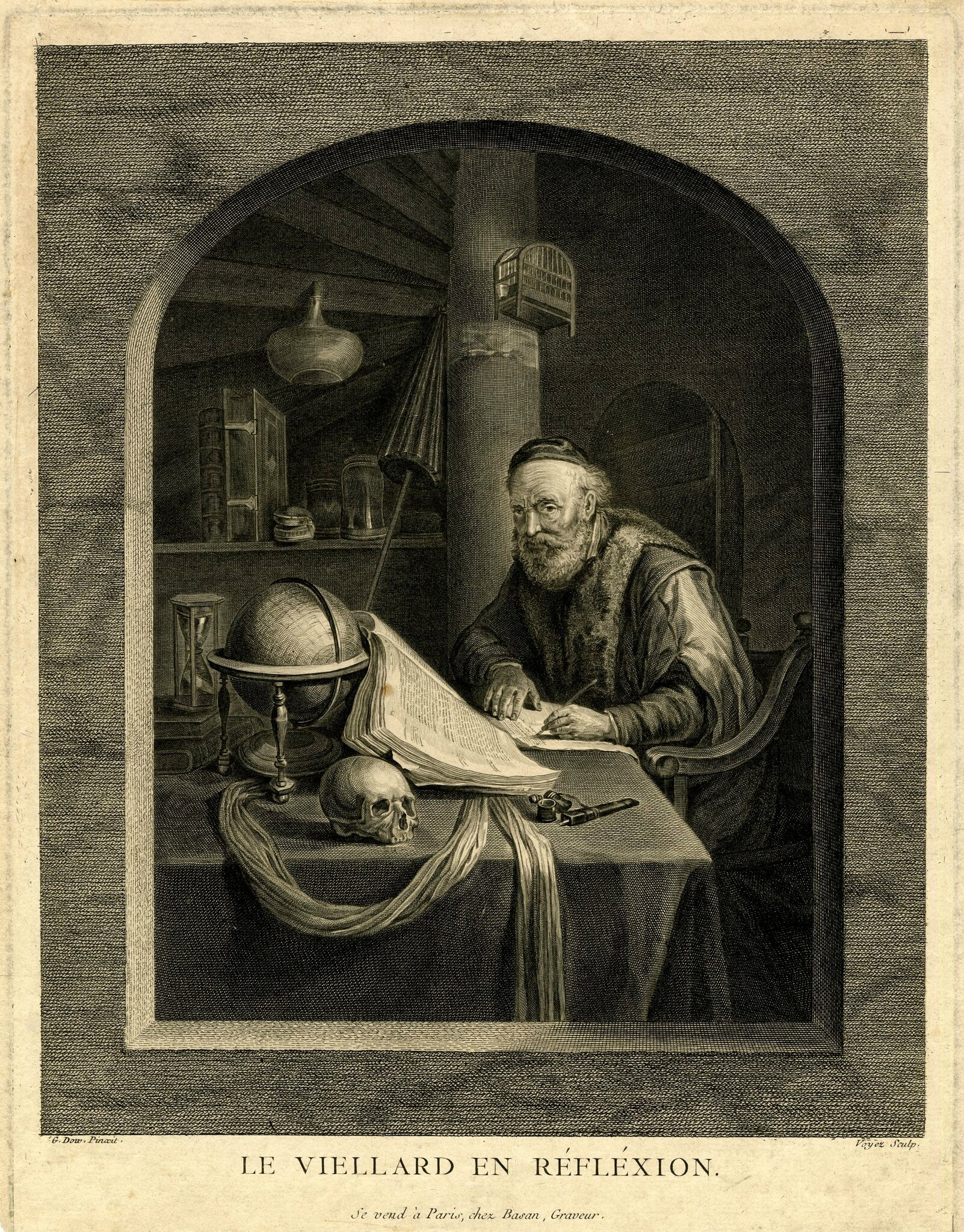 Le liseur by Gerrit Dou on artnet