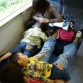 Dormir en famille dans le train!