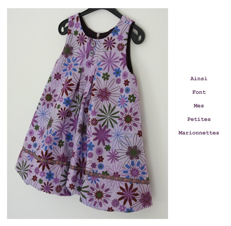 robe boule violette maelenn 1