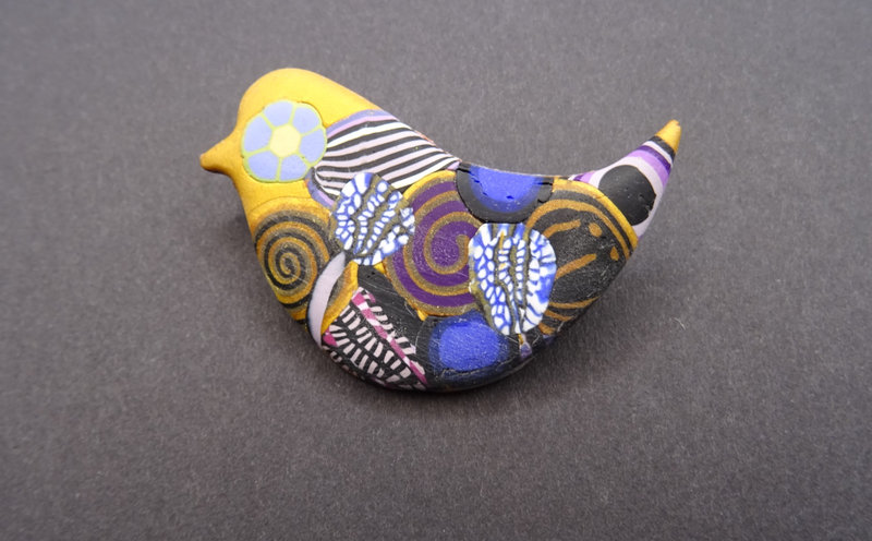 Broche oiseau