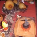 Table Pâques orange