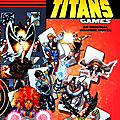 The new teen titans games graphic novel by wolfman & perez