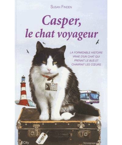 couve Casper le chat voyageur