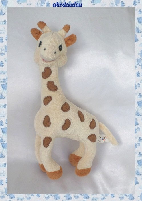 Doudou Plat marionnette Sophie la Girafe de Vulli