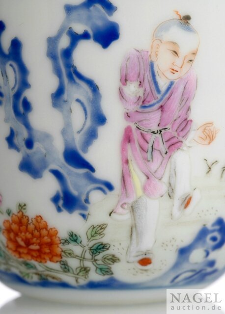 Details about   Chinese Jingdezhen Porcelain Famille Rose 8 Auspicious Symbol Bowl #7 