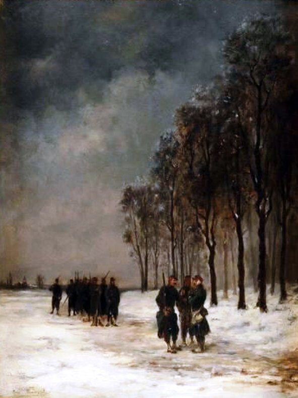 benassit (Louis) Mobiles durant l'hiver 1870 (s.d.)
