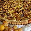 Tarte aux mirabelles