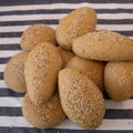 Petits pains complets aux céréales avec poolish ( fête du pain )