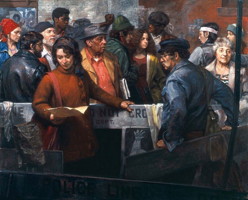 1976, New-York Crowd