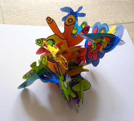 173_Compositions abstraites_Sculptures de papier36