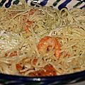Spaghetti aux accents marins