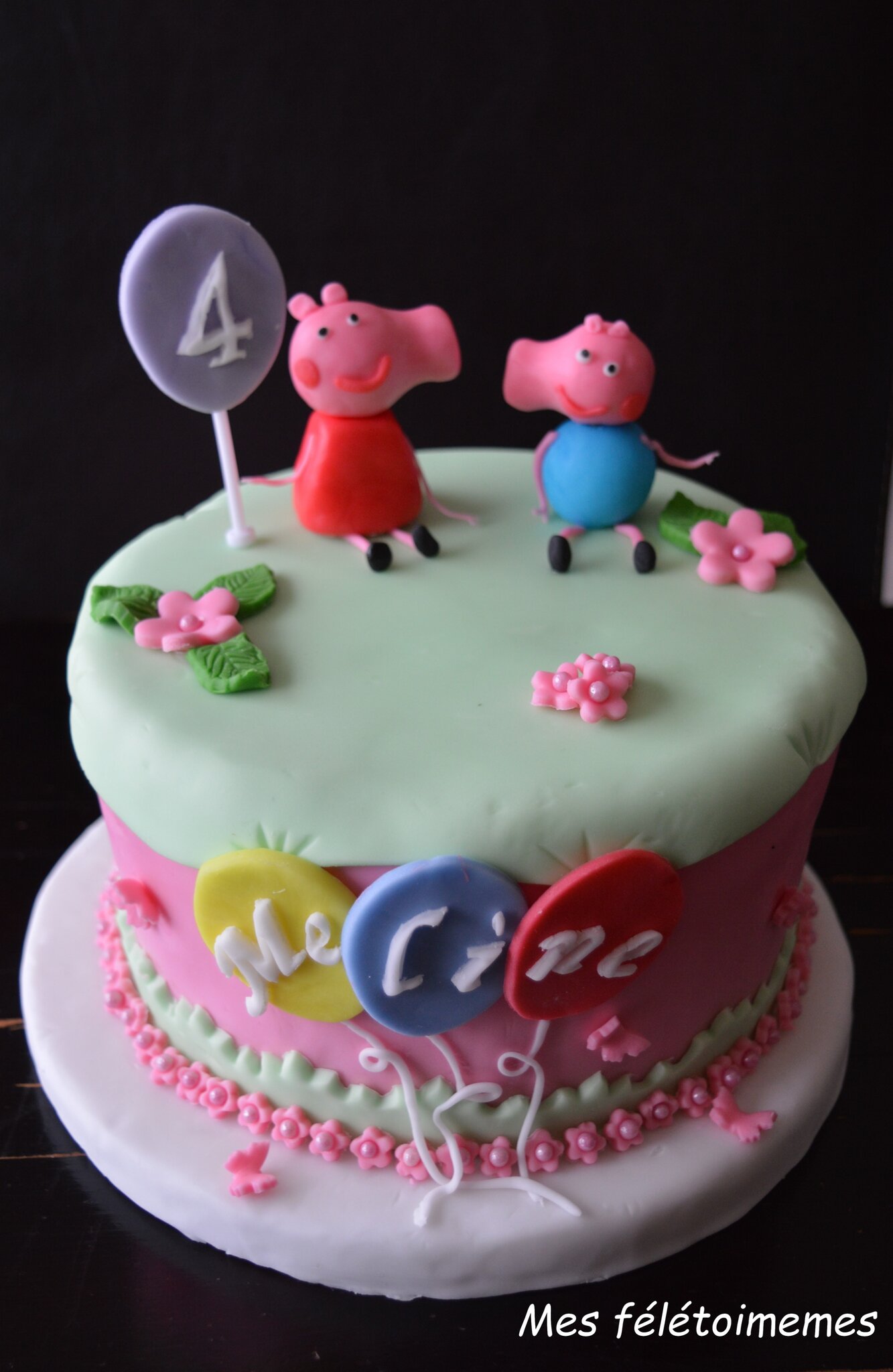 Gateau Peppa Pig Mes Feletoimemes