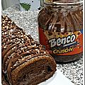 Roulé chicoré café fourré au benco® crunchy