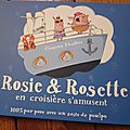 Rosie & rosette en croisière s'amusent, d'éléonore thuillier