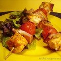 Brochettes de poulet au paprika